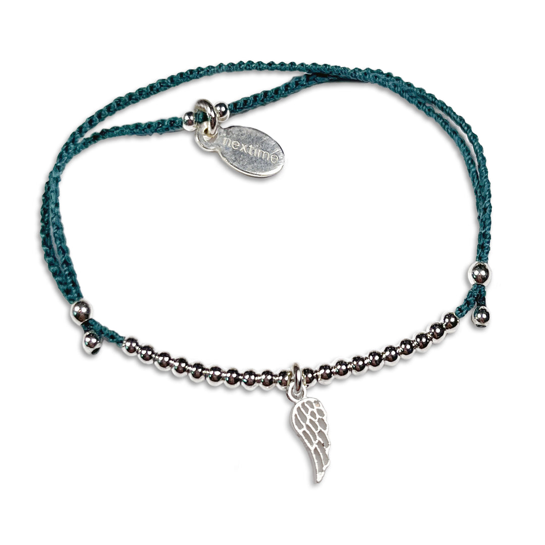 Bracelet Lily pendentif aile