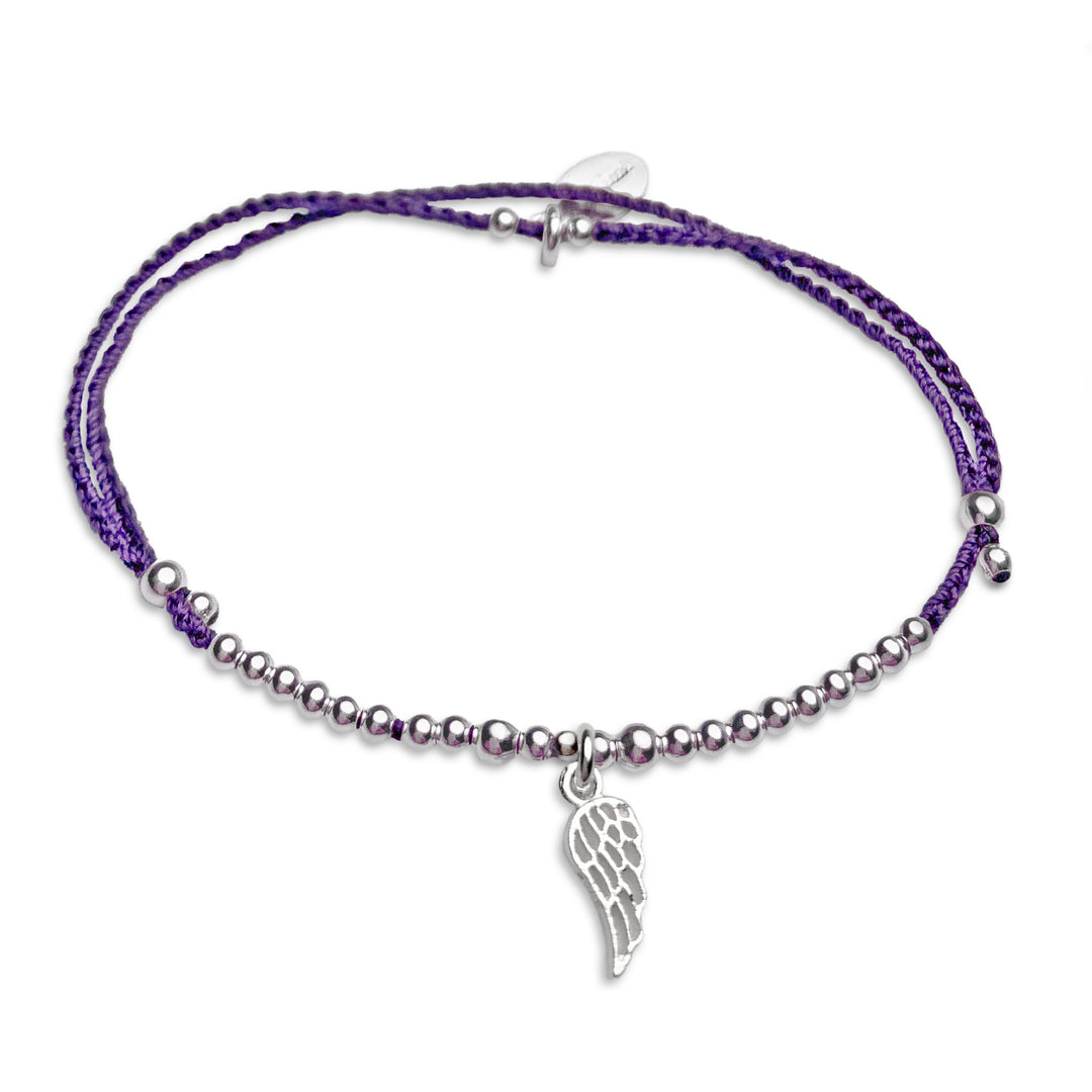Bracelet Lily pendentif aile