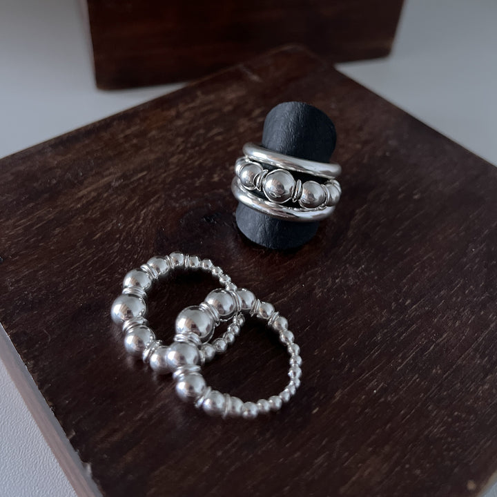 Bague Agathe bombée